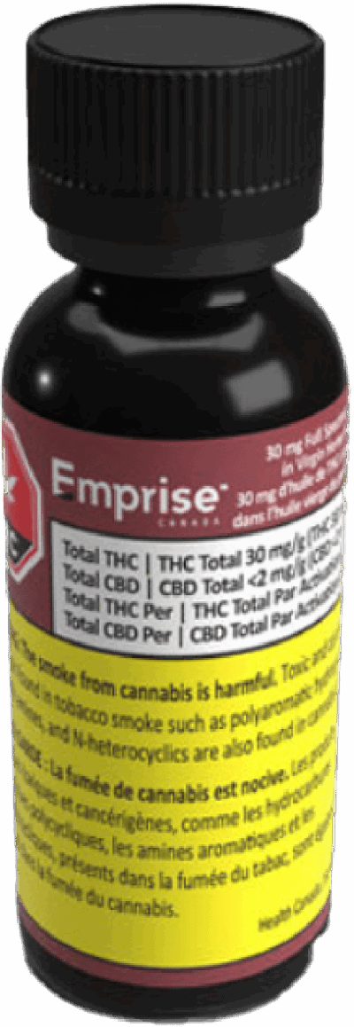 Emprise - THC Oil w/Myrcene 30x30mg | 900mg THC