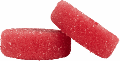 Sauce Rosin Labs - Strawberry Hibiscus Solventless Rosin Gummies 2x5mg | 10mg THC