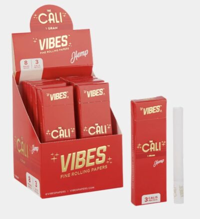 Vibes - 'The Cali' Cones 3pk / 1G - Hemp