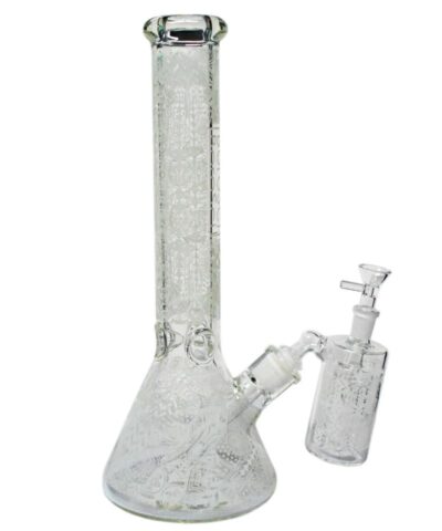 BoroSci - 15" Glow in the Dark - Ash Catcher - Bong