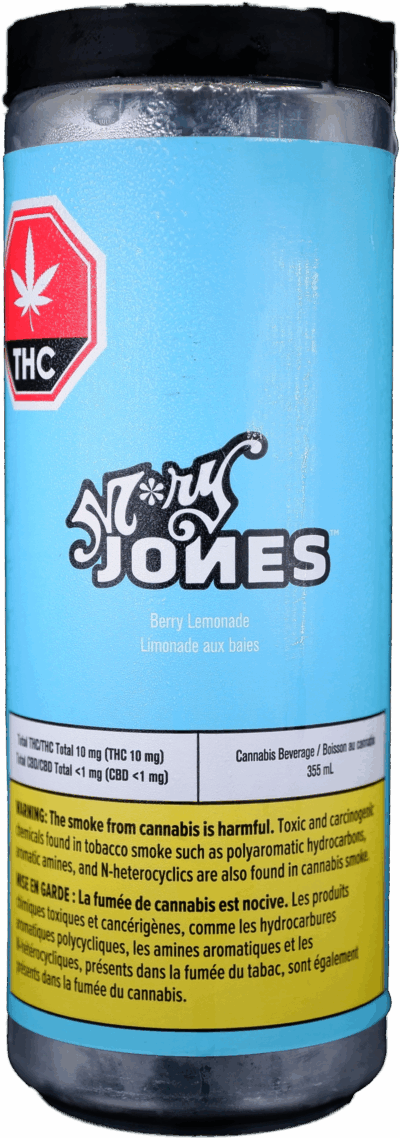 Mary Jones - Berry Lemonade Soda | 10mg THC