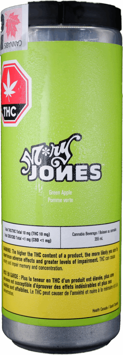 Mary Jones - Green Apple Soda | 10mg THC