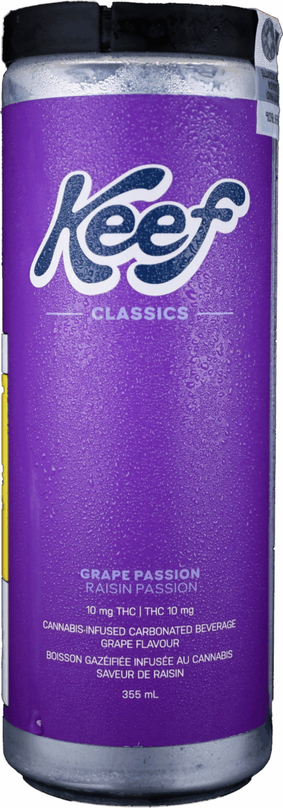 Keef Classics - Grape Passion Soda | 10mg THC