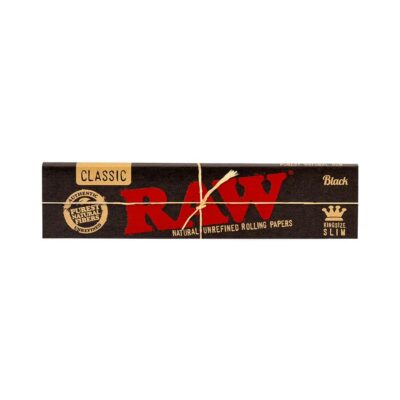 RAW- Classic Black King Size Slim Rolling Papers