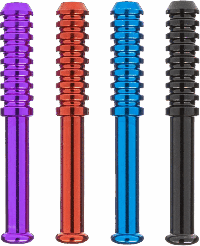 2" Anodized Bat - Blue
