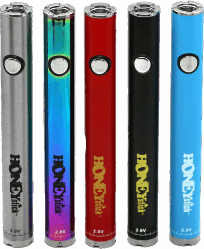 Honey Stick - 510 Thread Battery - Silver