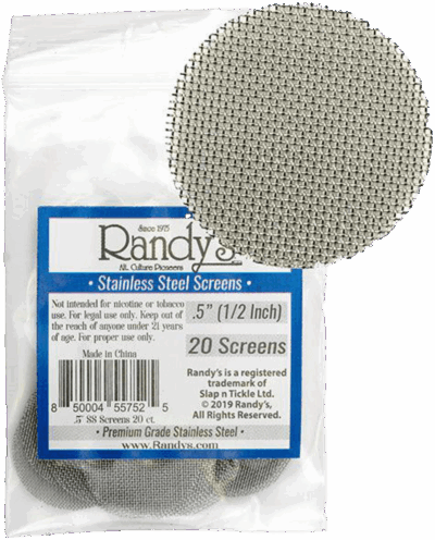 Randy's - Stainless Steel Screens 13/16" | 20 pack