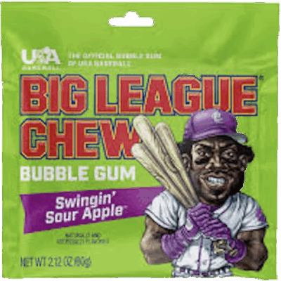 Big League Chew - Swingin' Sour Apple