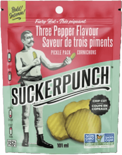 Suckerpunch Gourmet - Fiery Hot 3 Pepper Pickle Pack