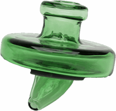 CannAccessories - Green Glass UFO Carb Cap