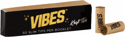 Vibes - Kraft Tips 50pk - Slim