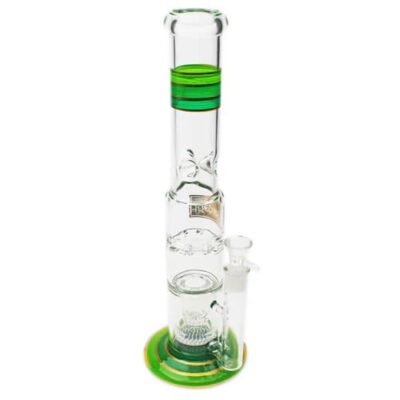 Borosci - 16" Double Inversion to Turbine Perc Bong