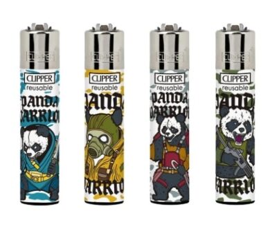 Clipper - Panda Warriors Lighter
