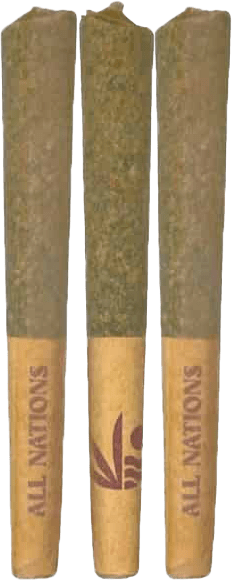 All Nations - Lemon Tartz Pre-Rolls 3x0.5g | 1.5g