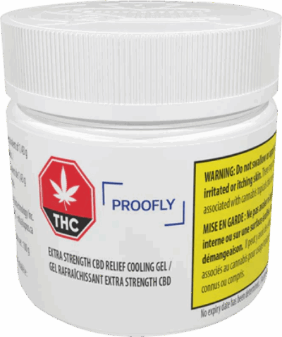Proofly - Extra Strength CBD Cooling gel | 2000mg CBD
